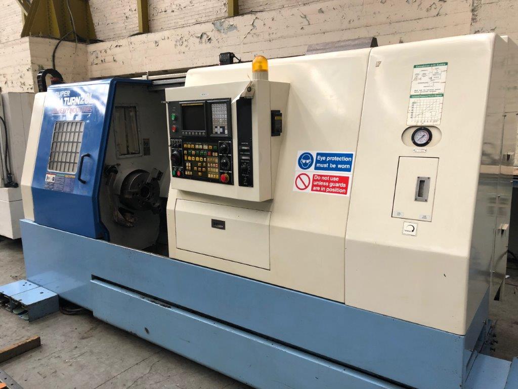 KIA TURN 28L CNC Slant Bed Lathe (2002) - GD Machinery : GD Machinery