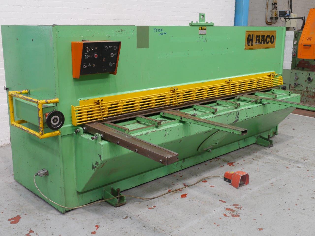 HACO 3050mm x 6mm Hydraulic Guillotine (1985) - GD Machinery : GD Machinery