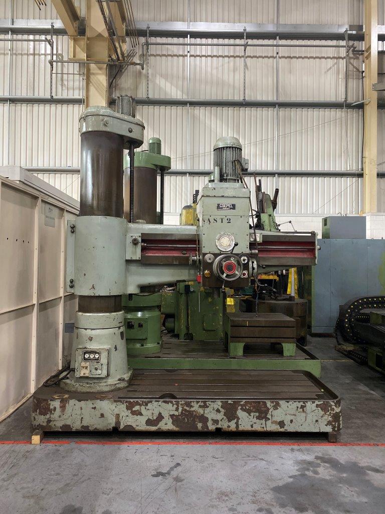 Csepel Model Rfh 75 1750 Radial Arm Drill - Gd Machinery : Gd Machinery