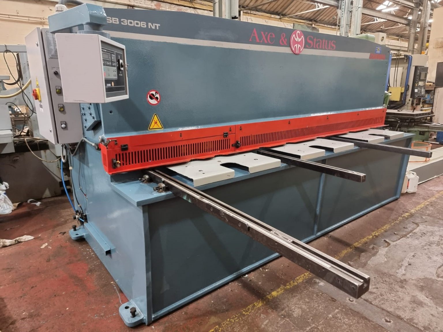 Durma S3 3006 NT 3000mm x 6mm Guillotine (2008) - GD Machinery : GD ...