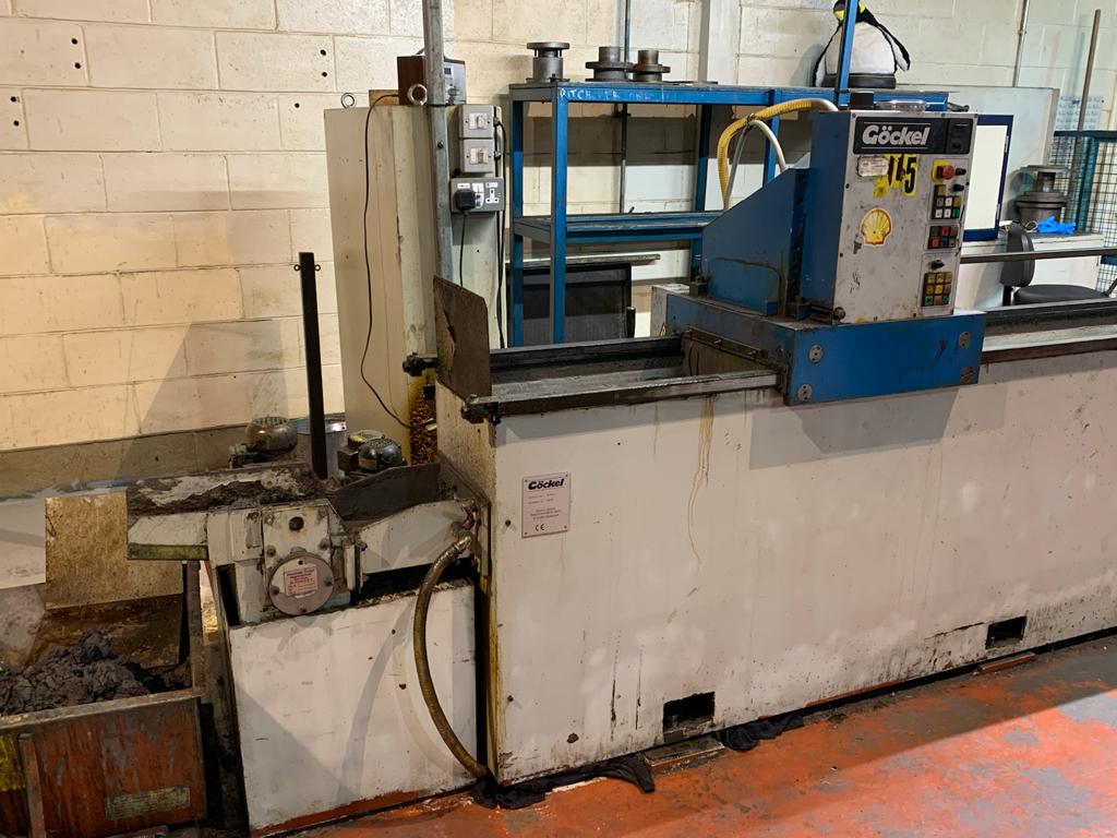 Gockel ELT 50 Knife Grinder x 4000mm - GD Machinery : GD Machinery