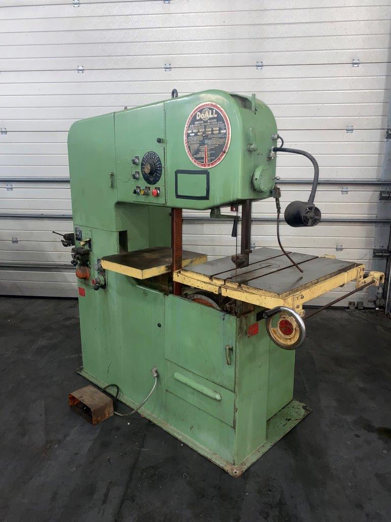 Doall Model 3612-2H Vertical Bandsaw - GD Machinery : GD Machinery