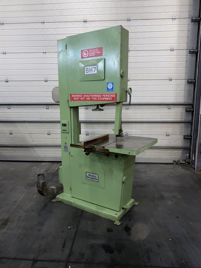 Wadkin on sale bursgreen bandsaw